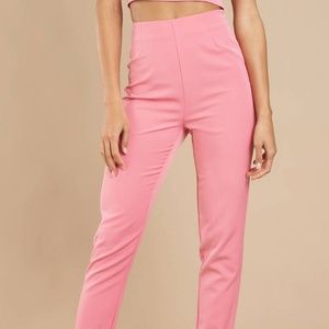 TOBI JENNIE PINK SKINNY PANTS